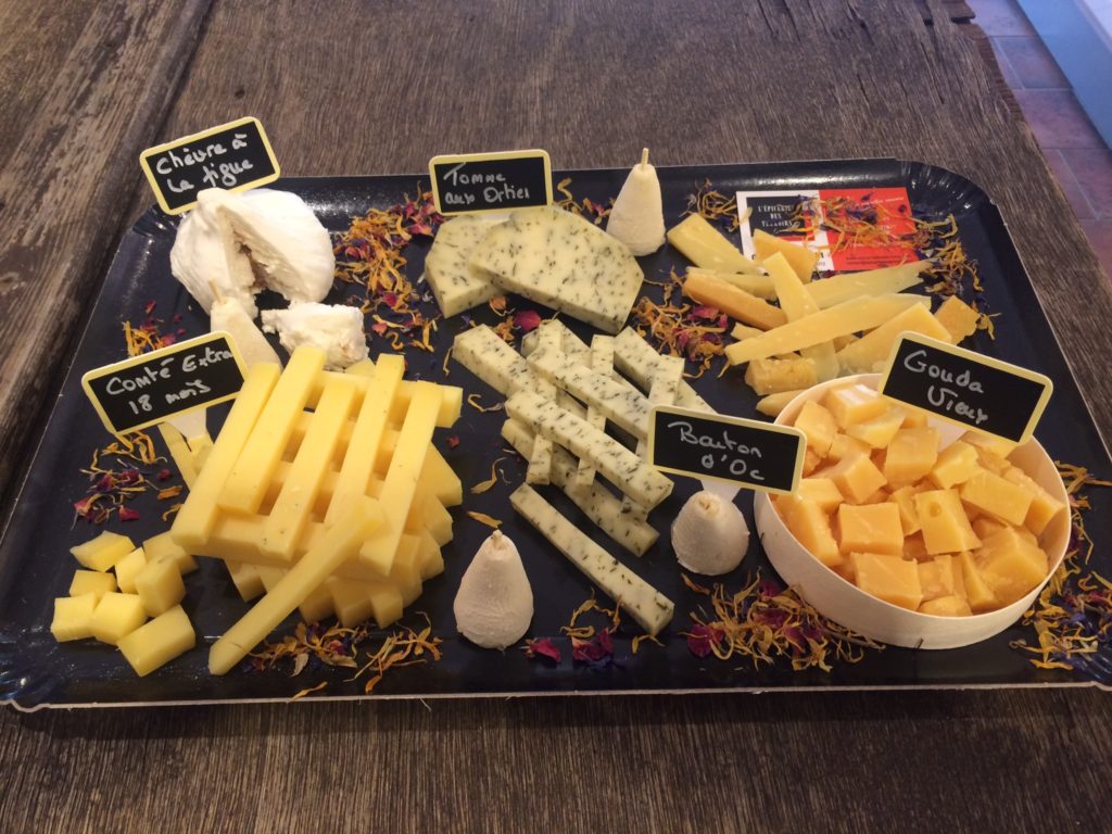 Plateau de fromages sur commande